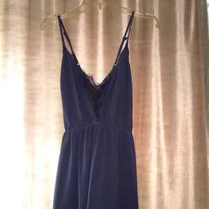 Blue maxi dress